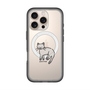 スリムプロテクションプレミアムケース with MagSafe［ オリジナル - CASEPLAYネコ - pointed ］