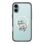 スリムプロテクションプレミアムケース with MagSafe［ オリジナル - CASEPLAYネコ - pointed ］