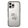 スリムプロテクションプレミアムケース with MagSafe［ オリジナル - CASEPLAYネコ - pointed ］