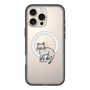 スリムプロテクションプレミアムケース with MagSafe［ オリジナル - CASEPLAYネコ - pointed ］