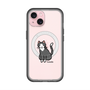 スリムプロテクションプレミアムケース with MagSafe［ オリジナル - CASEPLAYネコ - tuxedo ］