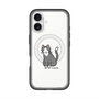 スリムプロテクションプレミアムケース with MagSafe［ オリジナル - CASEPLAYネコ - tuxedo ］