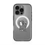 スリムプロテクションプレミアムケース with MagSafe［ オリジナル - CASEPLAYネコ - tuxedo ］