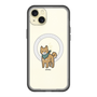 スリムプロテクションプレミアムケース with MagSafe［ オリジナル - CASEPLAYイヌ - shiba ］