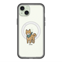 スリムプロテクションプレミアムケース with MagSafe［ オリジナル - CASEPLAYイヌ - shiba ］