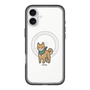 スリムプロテクションプレミアムケース with MagSafe［ オリジナル - CASEPLAYイヌ - shiba ］