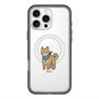 スリムプロテクションプレミアムケース with MagSafe［ オリジナル - CASEPLAYイヌ - shiba ］