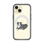 スリムプロテクションプレミアムケース with MagSafe［ オリジナル - CASEPLAYイヌ - border collie ］