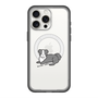 スリムプロテクションプレミアムケース with MagSafe［ オリジナル - CASEPLAYイヌ - border collie ］