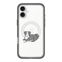 スリムプロテクションプレミアムケース with MagSafe［ オリジナル - CASEPLAYイヌ - border collie ］