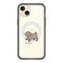 スリムプロテクションプレミアムケース with MagSafe［ オリジナル - CASEPLAYイヌ - toy pooh ］
