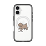 スリムプロテクションプレミアムケース with MagSafe［ オリジナル - CASEPLAYイヌ - toy pooh ］