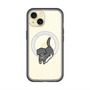 スリムプロテクションプレミアムケース with MagSafe［ オリジナル - CASEPLAYイヌ - dachsund ］