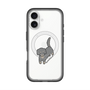 スリムプロテクションプレミアムケース with MagSafe［ オリジナル - CASEPLAYイヌ - dachsund ］