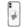 スリムプロテクションプレミアムケース with MagSafe［ オリジナル - CASEPLAYイヌ - dachsund ］