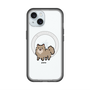 スリムプロテクションプレミアムケース with MagSafe［ オリジナル - CASEPLAYイヌ - pome ］