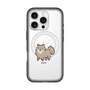 スリムプロテクションプレミアムケース with MagSafe［ オリジナル - CASEPLAYイヌ - pome ］