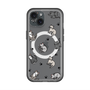 スリムプロテクションプレミアムケース with MagSafe［ オリジナル - CASEPLAYネコ総柄 - color ］