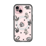 スリムプロテクションプレミアムケース with MagSafe［ オリジナル - CASEPLAYネコ総柄 - color ］