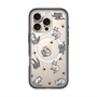 スリムプロテクションプレミアムケース with MagSafe［ オリジナル - CASEPLAYネコ総柄 - color ］
