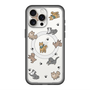スリムプロテクションプレミアムケース with MagSafe［ オリジナル - CASEPLAYイヌ総柄 - color ］