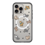 スリムプロテクションプレミアムケース with MagSafe［ オリジナル - CASEPLAYイヌ総柄 - color ］