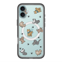 スリムプロテクションプレミアムケース with MagSafe［ オリジナル - CASEPLAYイヌ総柄 - color ］