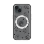 スリムプロテクションプレミアムケース with MagSafe［ オリジナル - CASEPLAYネコ総柄 - black ］