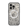 スリムプロテクションプレミアムケース with MagSafe［ オリジナル - CASEPLAYネコ総柄 - black ］