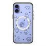 スリムプロテクションプレミアムケース with MagSafe［ オリジナル - CASEPLAYネコ総柄 - black ］