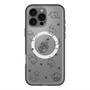 スリムプロテクションプレミアムケース with MagSafe［ オリジナル - CASEPLAYネコ総柄 - black ］