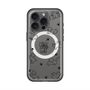 スリムプロテクションプレミアムケース with MagSafe［ オリジナル - CASEPLAYイヌ総柄 - black ］