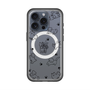 スリムプロテクションプレミアムケース with MagSafe［ オリジナル - CASEPLAYイヌ総柄 - black ］