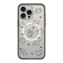 スリムプロテクションプレミアムケース with MagSafe［ オリジナル - CASEPLAYイヌ総柄 - black ］