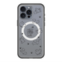 スリムプロテクションプレミアムケース with MagSafe［ オリジナル - CASEPLAYイヌ総柄 - black ］