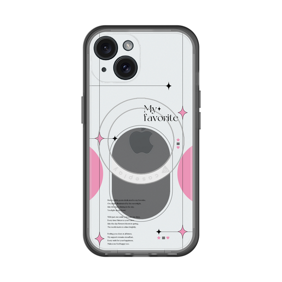 スリムプロテクションプレミアムケース with MagSafe［ オリジナル - チェキケース - ピンク ］