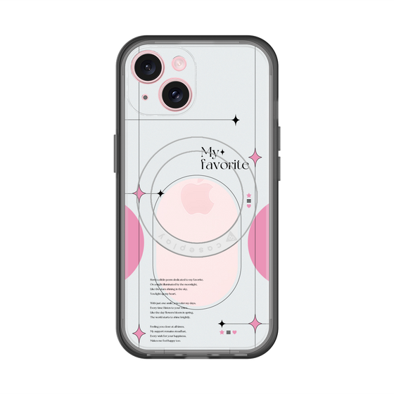 スリムプロテクションプレミアムケース with MagSafe［ オリジナル - チェキケース - ピンク ］