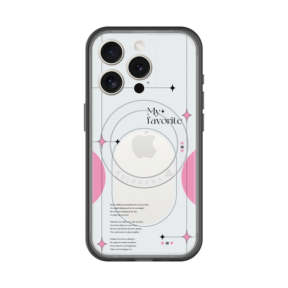 スリムプロテクションプレミアムケース with MagSafe［ オリジナル - チェキケース - ピンク ］