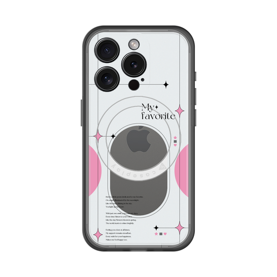 スリムプロテクションプレミアムケース with MagSafe［ オリジナル - チェキケース - ピンク ］