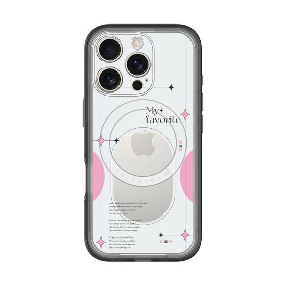 スリムプロテクションプレミアムケース with MagSafe［ オリジナル - チェキケース - ピンク ］