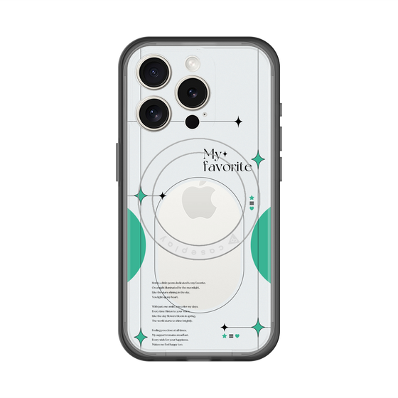 スリムプロテクションプレミアムケース with MagSafe［ オリジナル - チェキケース - グリーン ］