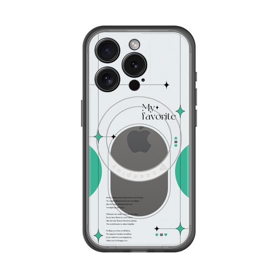 スリムプロテクションプレミアムケース with MagSafe［ オリジナル - チェキケース - グリーン ］