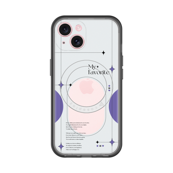 スリムプロテクションプレミアムケース with MagSafe［ オリジナル - チェキケース - パープル ］