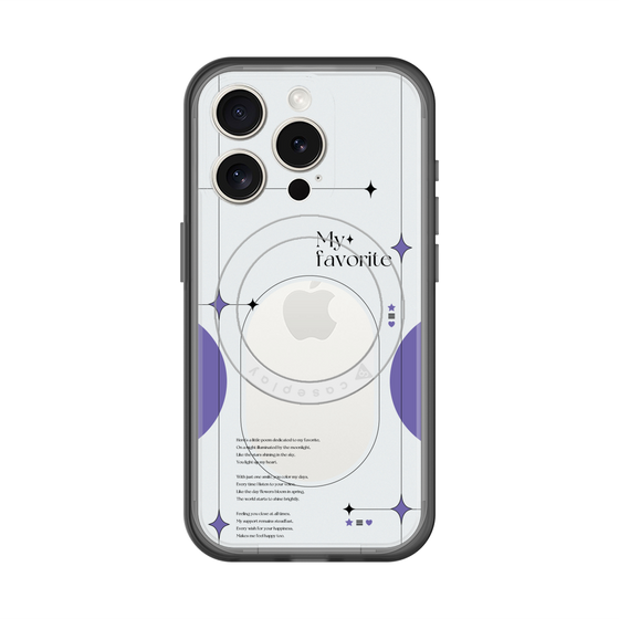 スリムプロテクションプレミアムケース with MagSafe［ オリジナル - チェキケース - パープル ］