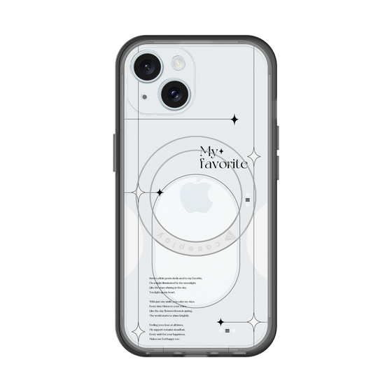 スリムプロテクションプレミアムケース with MagSafe［ オリジナル - チェキケース - ホワイト ］