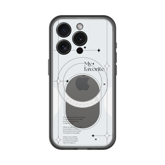 スリムプロテクションプレミアムケース with MagSafe［ オリジナル - チェキケース - ホワイト ］
