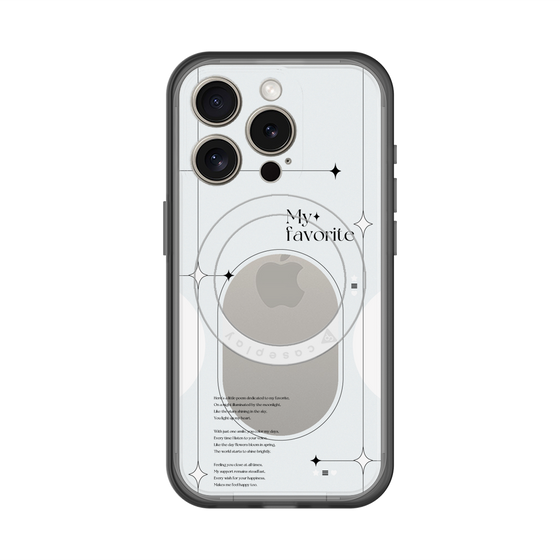 スリムプロテクションプレミアムケース with MagSafe［ オリジナル - チェキケース - ホワイト ］