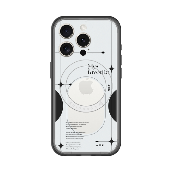 スリムプロテクションプレミアムケース with MagSafe［ オリジナル - チェキケース - ブラック ］