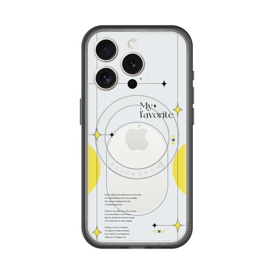 スリムプロテクションプレミアムケース with MagSafe［ オリジナル - チェキケース - イエロー ］