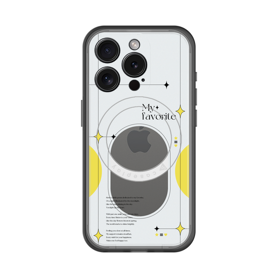スリムプロテクションプレミアムケース with MagSafe［ オリジナル - チェキケース - イエロー ］